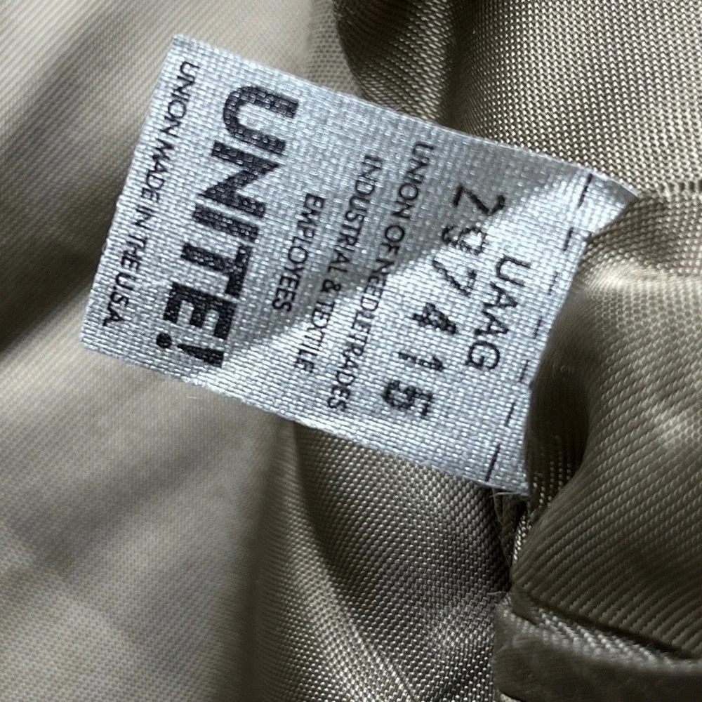 VTG Burberrys Men Blazer Houndstooth suit jacket Sport Coat Brown 1/2 canvas 42R - Picture 11 of 16